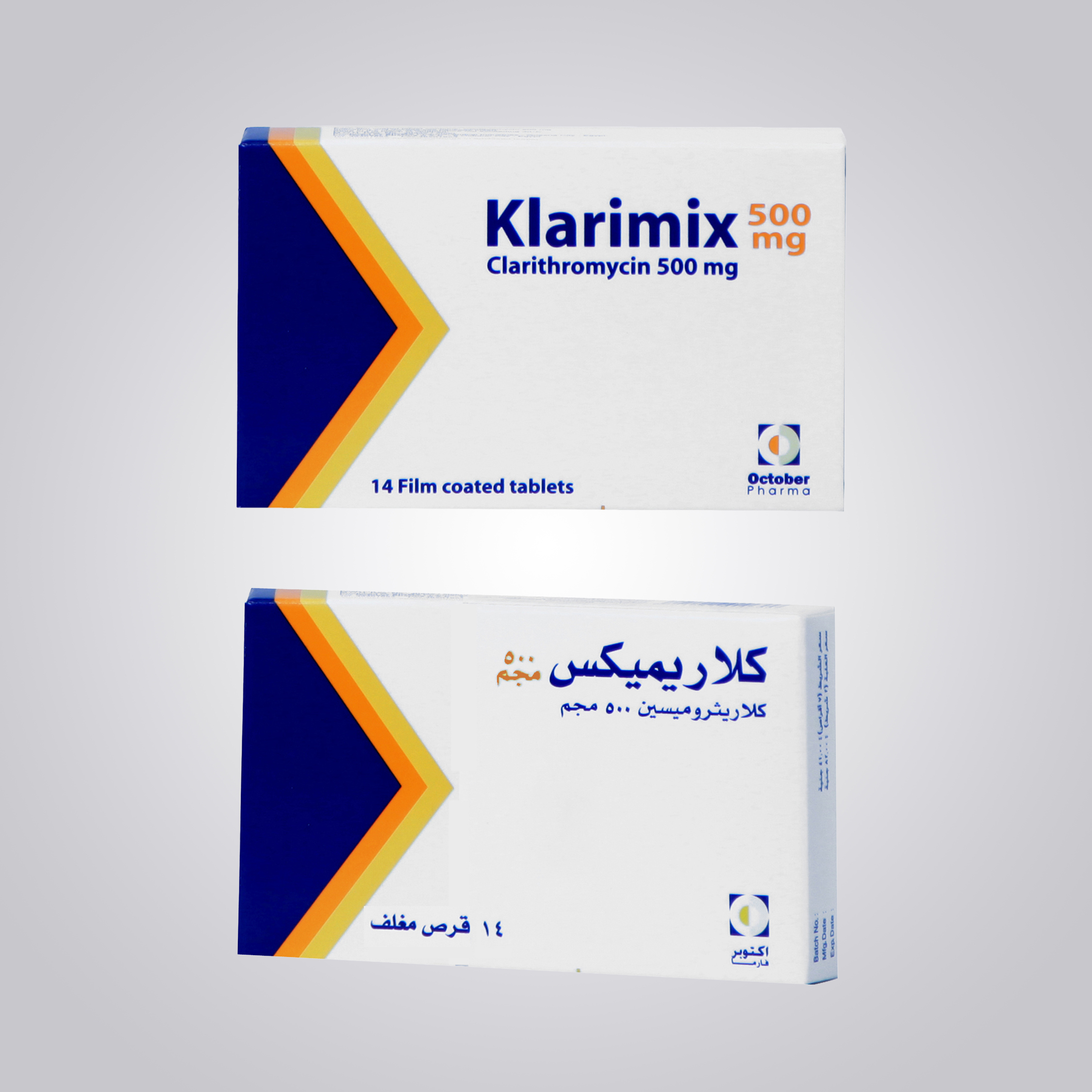 Klarimix 500 mg F.C tablets